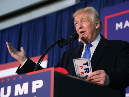 LEESBURG, VA - NOVEMBER 06: Republican presidential nominee Donald Trump holds a campaign