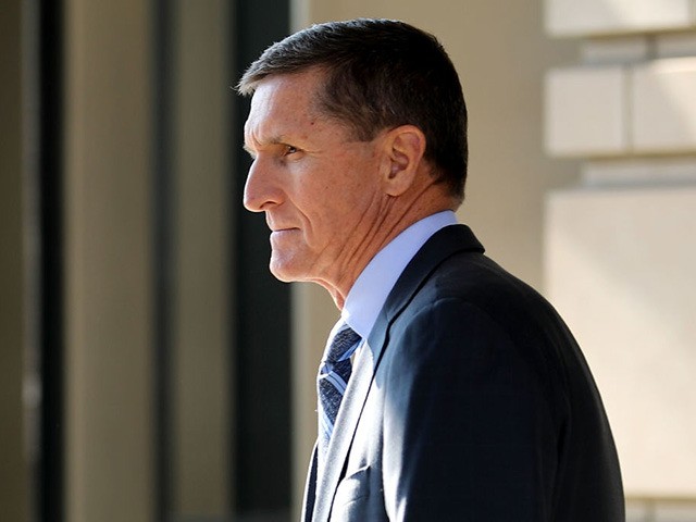 WASHINGTON, DC - DECEMBER 01: Michael Flynn, former national security advisor to President Donald Trump, leaves following his plea hearing at the Prettyman Federal Courthouse December 1, 2017 in Washington, DC. Special Counsel Robert Mueller charged Flynn with one count of making a false statement to the FBI. (Photo by …