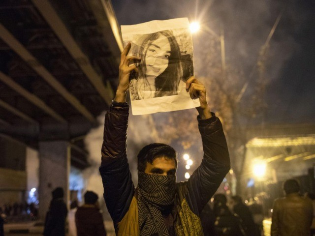 Iran protests (STR / AFP via Getty)
