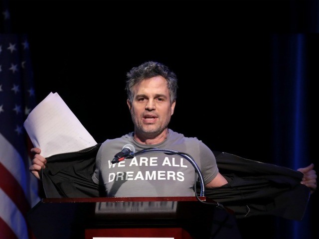 NEW YORK, NY - JANUARY 29: Mark Ruffalo speaks onstage at The People's State Of The Union at Townhall on January 29, 2018 in New York City. (Photo by Cindy Ord/Getty Images for We Stand United)