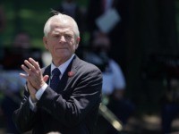 WASHINGTON, DC - JULY 15: White House Trade and Manufacturing Policy Director Peter Navarro applauds for U.S. President Donald Trump during the 'Made In America' product showcase at the White House July 15, 2019 in Washington, DC. Trump talked with American business owners during the 3rd annual showcase, one day …