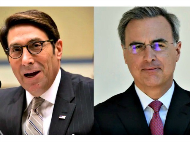 Jay Sekulow, left, and Pat Cipollone, right, both lawyers long known to back conservative causes, will be part of Trump's legal team as he tries to avoid a conviction in a Senate trial. (Pablo Martinez Monsivai/The Associated Press, Brendan Smialowski/AFP/Getty Images)