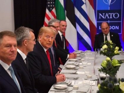 Trump NATO (Nicholas Kamm / AFP / Getty)
