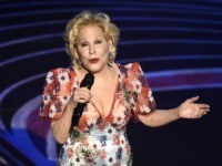 Bette Midler performs "The Place Where Lost Things Go" from the film "Mary Poppins Returns" at the Oscars on Sunday, Feb. 24, 2019, at the Dolby Theatre in Los Angeles. (Photo by Chris Pizzello/Invision/AP)