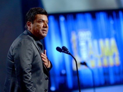 PASADENA, CA - SEPTEMBER 16: Hosts George Lopez speaks onstage at the 2012 NCLR ALMA Awards at Pasadena Civic Auditorium on September 16, 2012 in Pasadena, California. (Photo by Kevin Winter/Getty Images for NCLR)