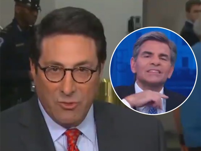 George Stephanopoulos Makes Throat-Slitting Gesture to Cut Away from Trump Lawyer