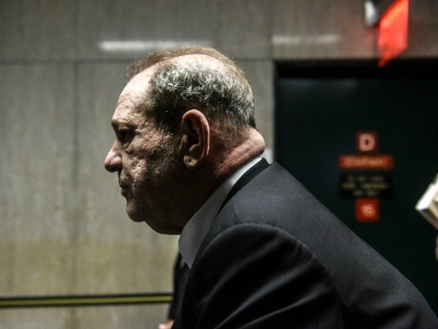 NEW YORK, NY - JANUARY 06: Harvey Weinstein leaves the courtroom in New York City criminal court on January 6, 2020 in New York City. Weinstein, a movie producer whose alleged sexual misconduct helped spark the #MeToo movement, pleaded not-guilty on five counts of rape and sexual assault against two …
