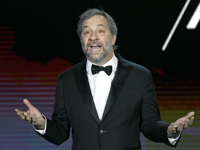 LOS ANGELES, CALIFORNIA - JANUARY 25: Judd Apatow speaks onstage during the 72nd Annual Directors Guild Of America Awards at The Ritz Carlton on January 25, 2020 in Los Angeles, California. (Photo by Kevork Djansezian/Getty Images)