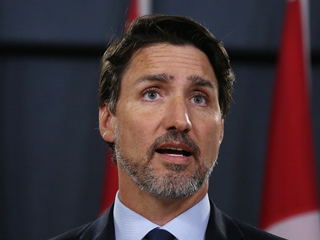 Canadian Prime Minister Justin Trudeau speaks during a news conference January 8, 2020 in Ottawa, Canada. (Photo by Dave Chan / AFP) (Photo by DAVE CHAN/AFP via Getty Images)