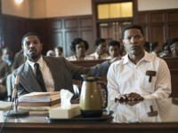 Jamie Foxx, Michael B. Jordan, and Rob Morgan in Just Mercy (2019)