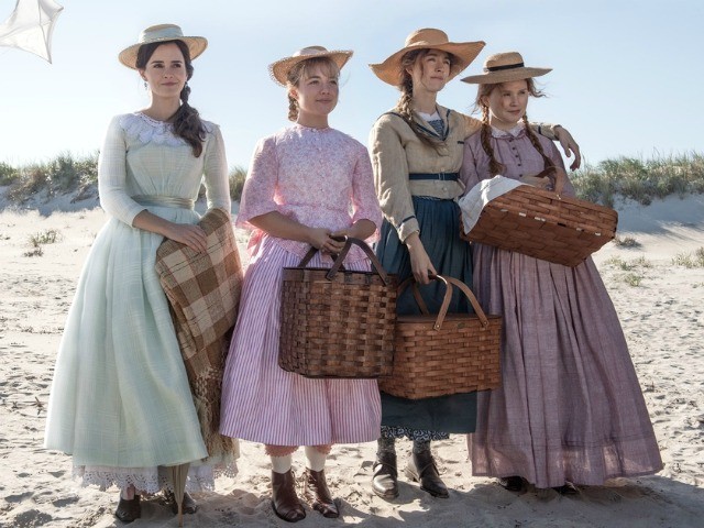 Emma Watson, Saoirse Ronan, Florence Pugh, Eliza Scanlen in Little Women, Columbia Pictures/Wilson Webb 2019