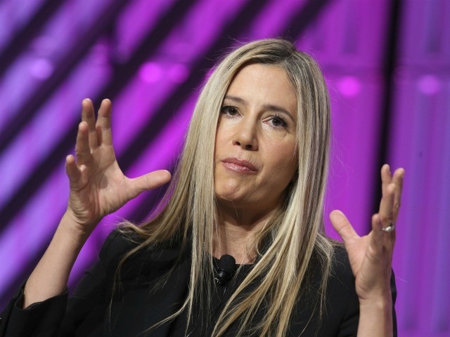LOS ANGELES, CA - NOVEMBER 2: Mira Sorvino on stage at day 2 of TheWrap's Power Women's Summit at the InterContinental Hotel in Los Angeles, California on November 2, 2018. Credit: Faye Sadou/MediaPunch /IPX