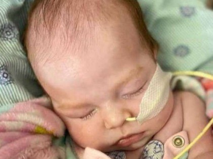 newborn ends chemo