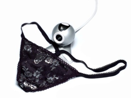 panties on a webcam