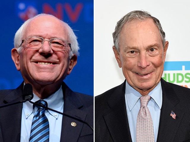 Bernie Sanders, Michael Bloomberg