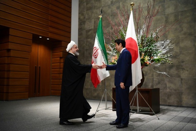 Japan's Abe 'deeply worried' by Middle East tensions