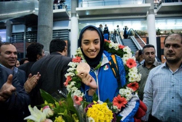 Iran in 'shock' over missing female Olympic medallist
