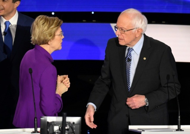 'Liar!': Rival White House bids strain Sanders-Warren friendship