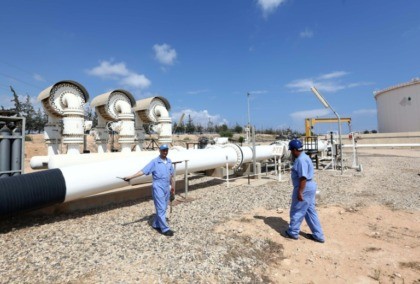 Libyan state oil firm says output down 75 percent due to blockade