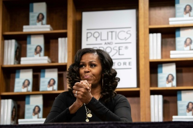 Michelle Obama wins Grammy for best spoken word album