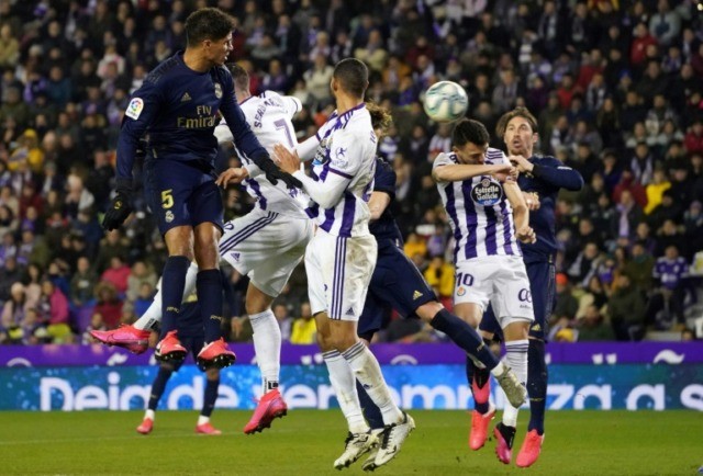Real Madrid go top with gritty win over Valladolid