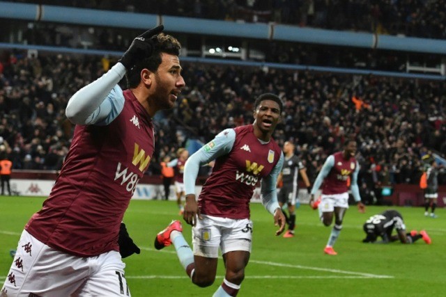 Trezeguet sparks wild celebrations as Aston Villa reach League Cup final