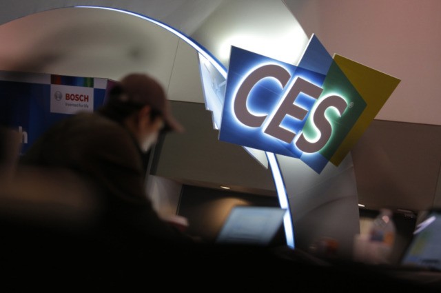 Gadget Show A worker helps set up a booth before CES International, Saturday, Jan. 4, 2020, in Las Vegas. (AP Photo/John Locher) The Associated Press