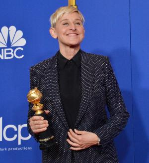 Ellen DeGeneres, Tom Hanks accept special Golden Globes