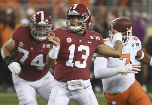 alabama tagovailoa draft tua qb throw nfl former before breitbart upi