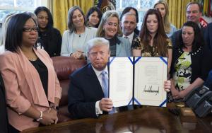 Trump to create White House czar to fight, prosecute human traffickers