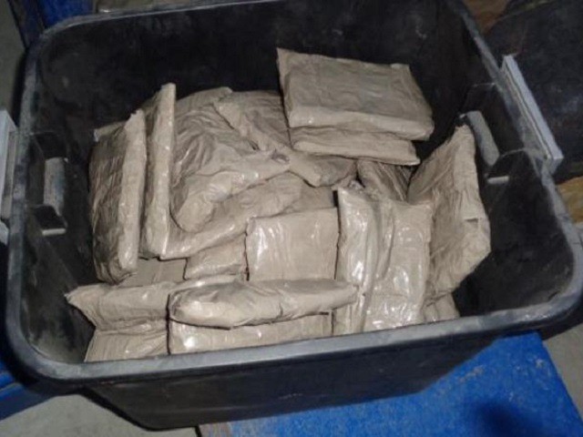 Rio Grande Valley Sector CBP officers seize 87 pounds of methamphetamine at a Texas border
