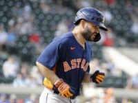 Altuve Nicked by Pitch, Astros Stars Booed on the Road