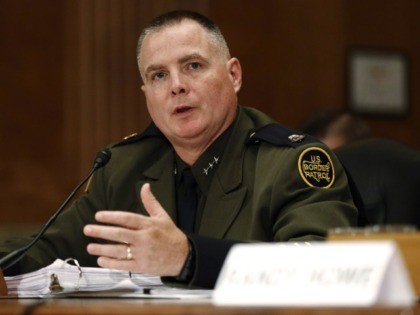 U.S. Border Patrol Law Enforcement Operations Directorate Chief Brian Hastings speaks during a Senate Committee on Homeland Security and Governmental Affairs hearing on border security, Wednesday, June 26, 2019, on Capitol Hill in Washington. (AP Photo/Patrick Semansky)