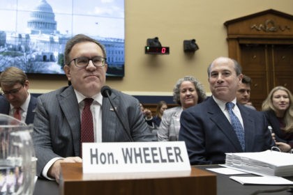 WASHINGTON, DC - FEBRUARY 27: EPA Administrator Andrew Wheeler arrives to testify on Capitol Hill on February 27, 2020 in Washington, DC. Wheeler testified before the U.S. House Subcommittee on Environment and Climate Change today to argue in support of President Trump proposed 27% cut to the agency’s budget. (Photo …