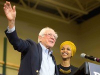 Bernie Sanders Ilhan Omar (Scott Eisen / Getty)