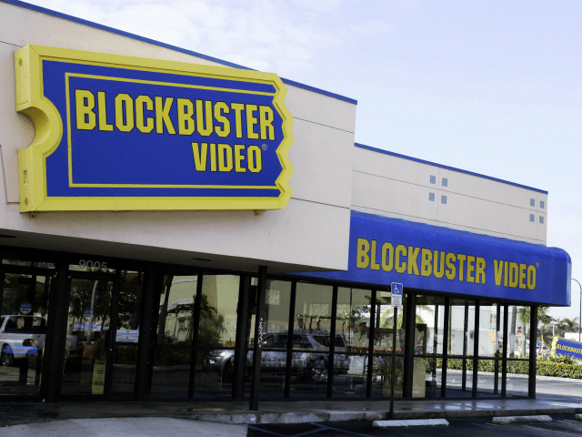 MIAMI, UNITED STATES: A Blockbuster video rental store is shown 11 March 2005 in Miami, Florida. Blockbuster Inc., the world's largest video rental chain, reported a slim profit for the fourth quarter, in contrast to a loss a year ago, and said it would restate certain financials to correct lease …
