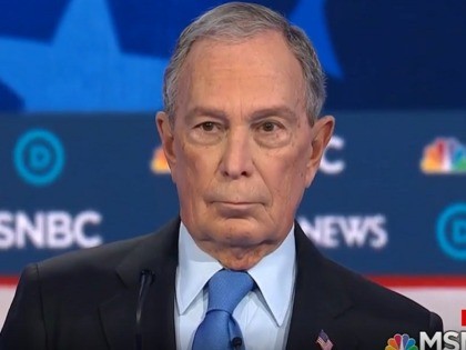 Michael Bloomberg during 2/19/2020 Democratic debate