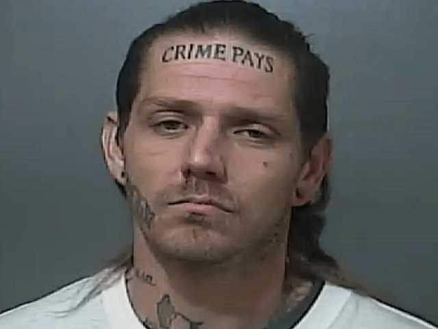 Man with ‘Crime Pays’ Tattoo Arrested After Second Police Chase