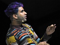 OXFORDSHIRE, ENGLAND - NOVEMBER 22: Alok Vaid-Menon speaks during #BoFVOICES on November 22, 2019 in Oxfordshire, England. (Photo by Stuart C. Wilson/Stuart C. Wilson/Getty Images for The Business of Fashion)