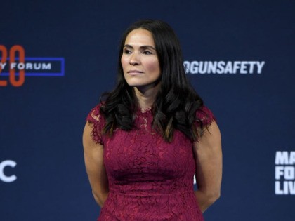 LAS VEGAS, NEVADA - OCTOBER 02: Nevada Assemblywoman and survivor of the Route 91 Harvest country music festival mass shooting, Sandra Jauregui (D-Las Vegas) attends the 2020 Gun Safety Forum hosted by gun control activist groups Giffords and March for Our Lives at Enclave on October 2, 2019 in Las …