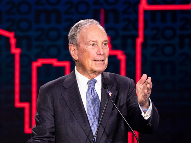 NASHVILLE, TN - FEBRUARY 12: Democratic presidential candidate former New York City Mayor Mike Bloomberg delivers remarks during a campaign rally on February 12, 2020 in Nashville, Tennessee. Bloomberg is holding the rally to mark the beginning of early voting in Tennessee ahead of the Super Tuesday primary on March …