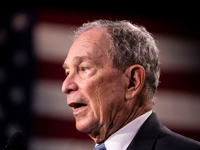 NASHVILLE, TN - FEBRUARY 12: Democratic presidential candidate former New York City Mayor Mike Bloomberg delivers remarks during a campaign rally on February 12, 2020 in Nashville, Tennessee. Bloomberg is holding the rally to mark the beginning of early voting in Tennessee ahead of the Super Tuesday primary on March …