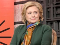 PARK CITY, UTAH - JANUARY 26: Former First Lady and Secretary of State Hillary Rodham Clinton speaks onstage at Cinema Cafe during the 2020 Sundance Film Festival at the Filmmaker Lodge on January 26, 2020 in Park City, Utah. (Photo by Michael Loccisano/Getty Images)