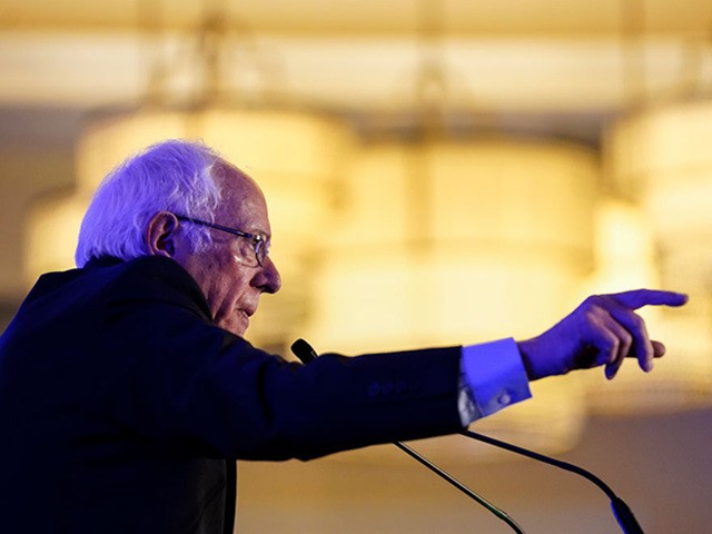 CHARLESTON, SC - FEBRUARY 24: Democratic presidential candidate Sen. Bernie Sanders (I-VT) speaks at the South Carolina Democratic Party "First in the South" dinner on February 24, 2020 in Charleston, South Carolina. South Carolina holds its Democratic presidential primary on Saturday, February 29. (Photo by Drew Angerer/Getty Images)