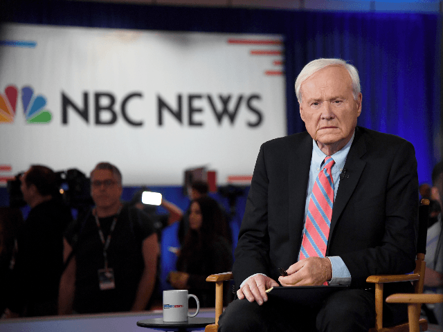 Chris Matthews of MSNBC waits to go on the air inside the spin room at Bally's Las Vegas Hotel & Casino after the Democratic presidential primary debate on February 19, 2020 in Las Vegas, Nevada. Six candidates qualified for the third Democratic presidential primary debate of 2020, which comes just …