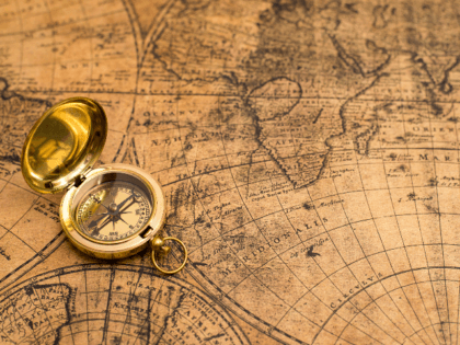 map and compass