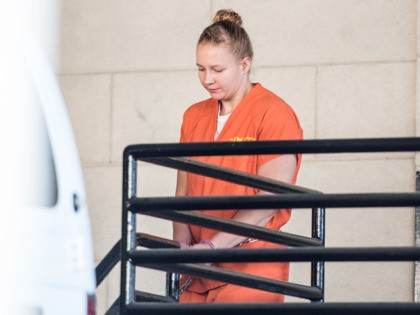 AUGUSTA, GA - JUNE 8: Reality Winner exits the Augusta Courthouse June 8, 2017 in Augusta,