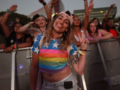 WEST HOLLYWOOD, CA - JUNE 10: YouTube personality Arielle Scarcella attends the LA Pride M
