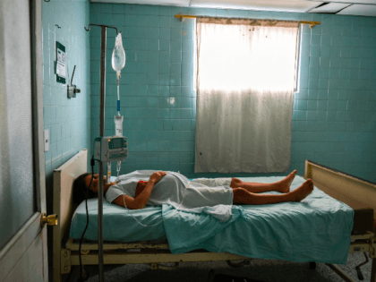 Venezuelan national Dayana Zambrano, 21, rests, as she waits for her due date at the Erasmo Meoz University Hospital in Cucuta, North of Santander department, Colombia on July 25, 2017. Lack of food and medicine amid Venezuela's violent political crisis, threaten many pregnant women, pushing them to migrate to Colombia …