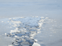 icy lake